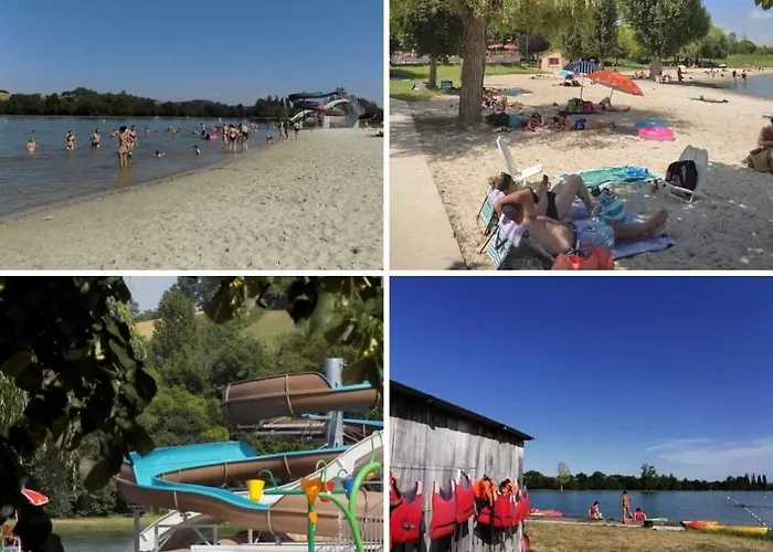 Grand En Bois Climatise Avec Vue Sur Le * Saramon